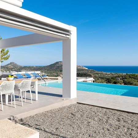 Luxury Villa Hera With Private Pool Afantou Exterior photo