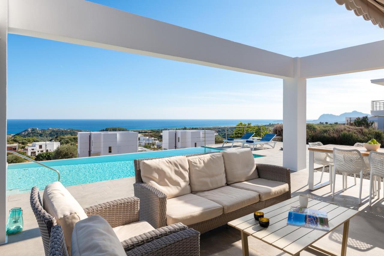 Luxury Villa Hera With Private Pool Afantou Exterior photo