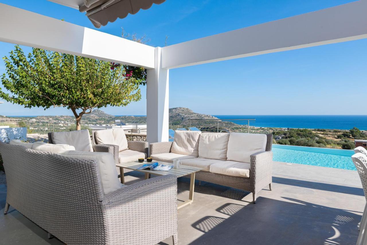 Luxury Villa Hera With Private Pool Afantou Exterior photo