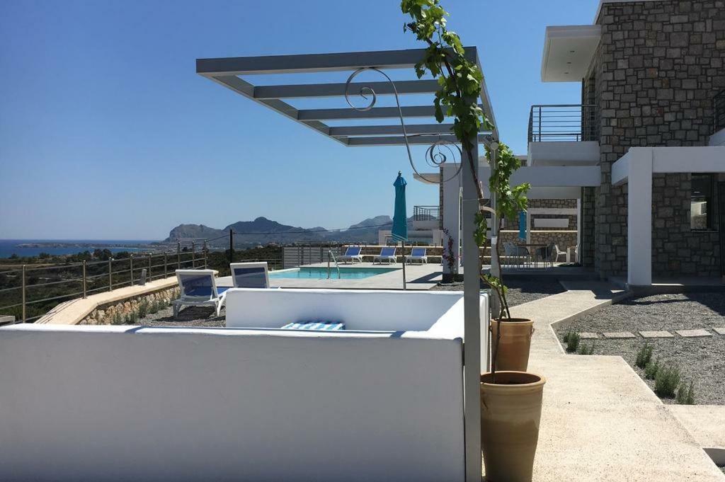 Luxury Villa Hera With Private Pool Afantou Exterior photo