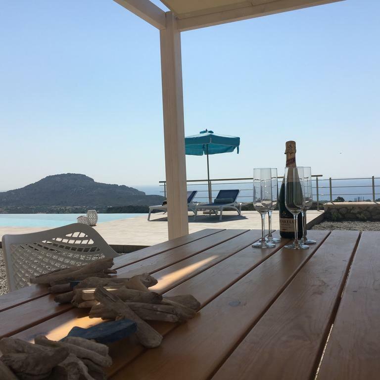 Luxury Villa Hera With Private Pool Afantou Exterior photo